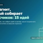 Лид-магнит, который собирает подписчиков: 15 идей
